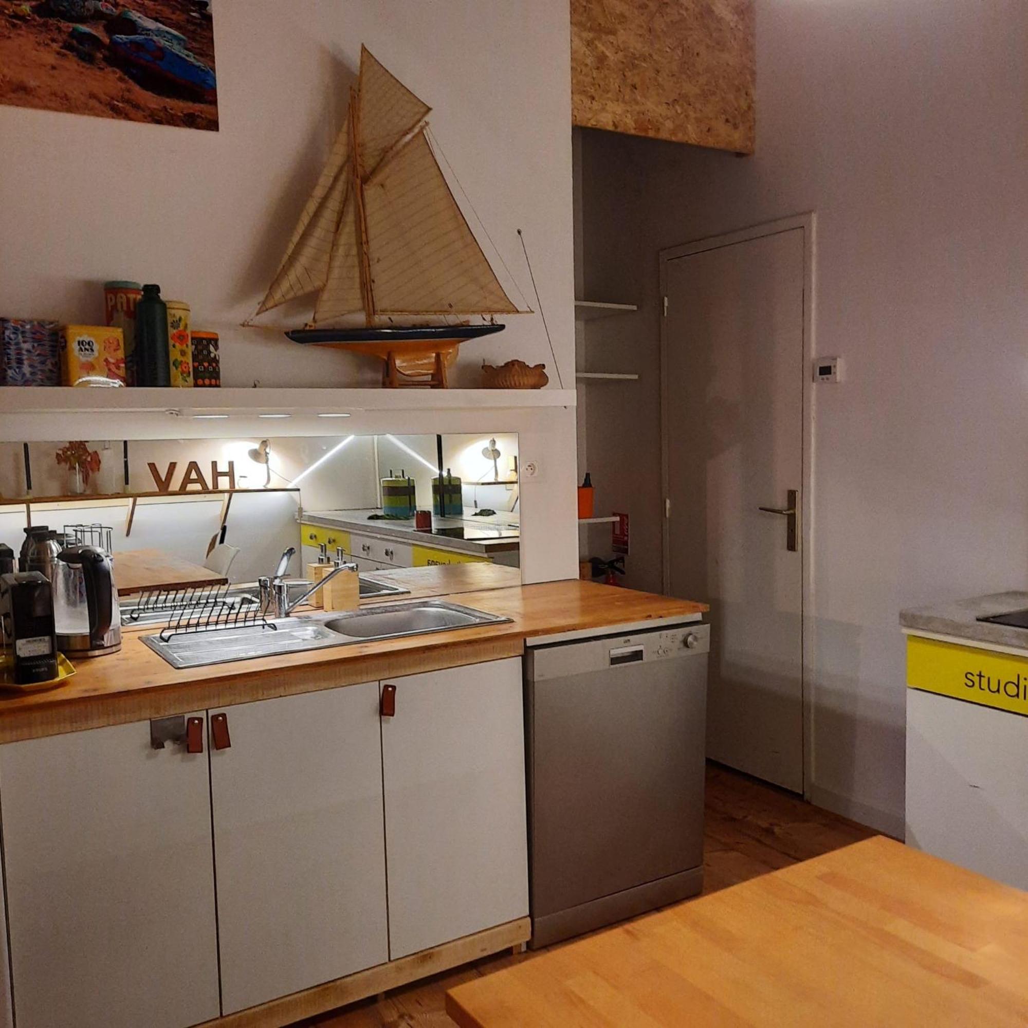 Apartmán Cosy 4P Loft & Coworking Space 5M Walk To Ski Lift Briançon Exteriér fotografie